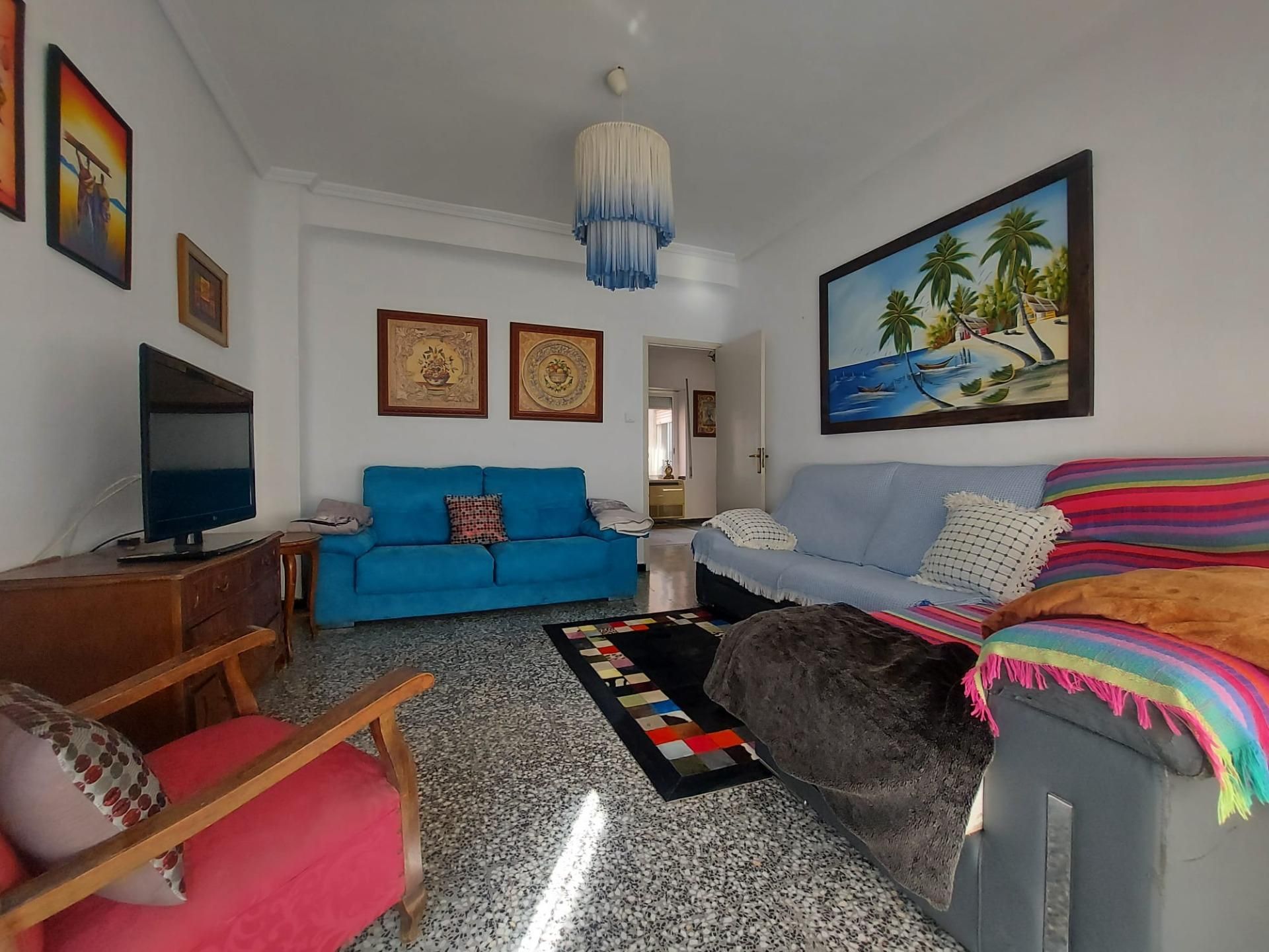 Sala d'estar de Casa o xalet en venda en  Murcia Capital amb Terrassa, Traster i Balcó