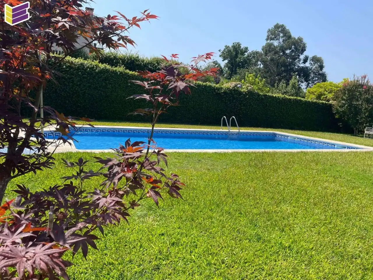 Piscina de Casa o xalet de lloguer en Gondomar amb Calefacció, Jardí privat i Terrassa