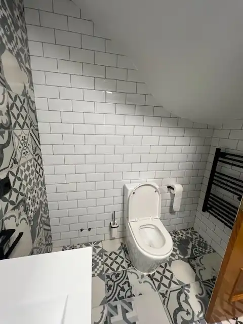 Badezimmer von Wohnung zur Miete in Solsona mit Klimaanlage, Heizung und Privatgarten