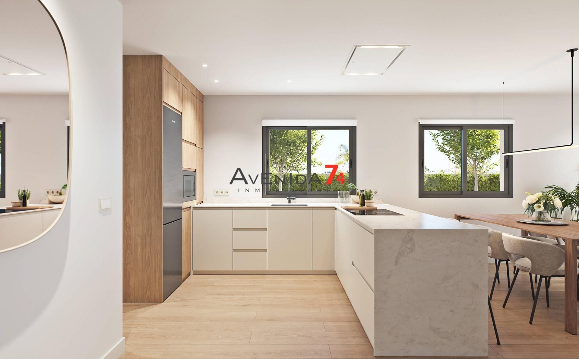 Kitchen of House or chalet for sale in Lorca  with Air Conditioner, Heating and Private garden