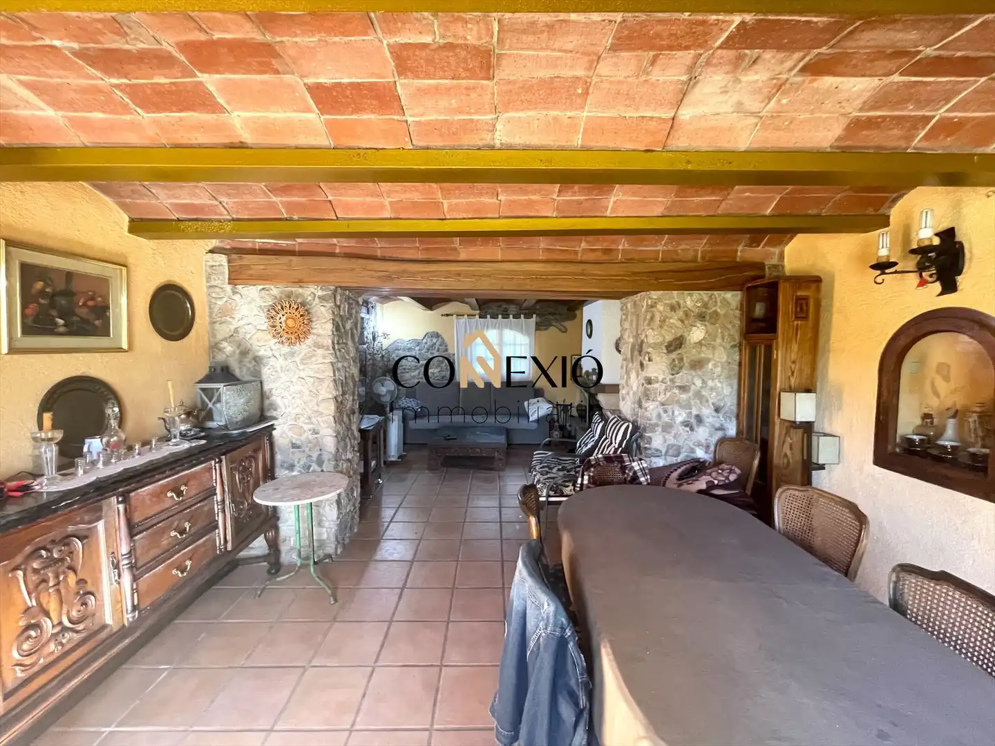 Casa rústica amb terrassa en venda a Caldes de Malavella, imagen 8
