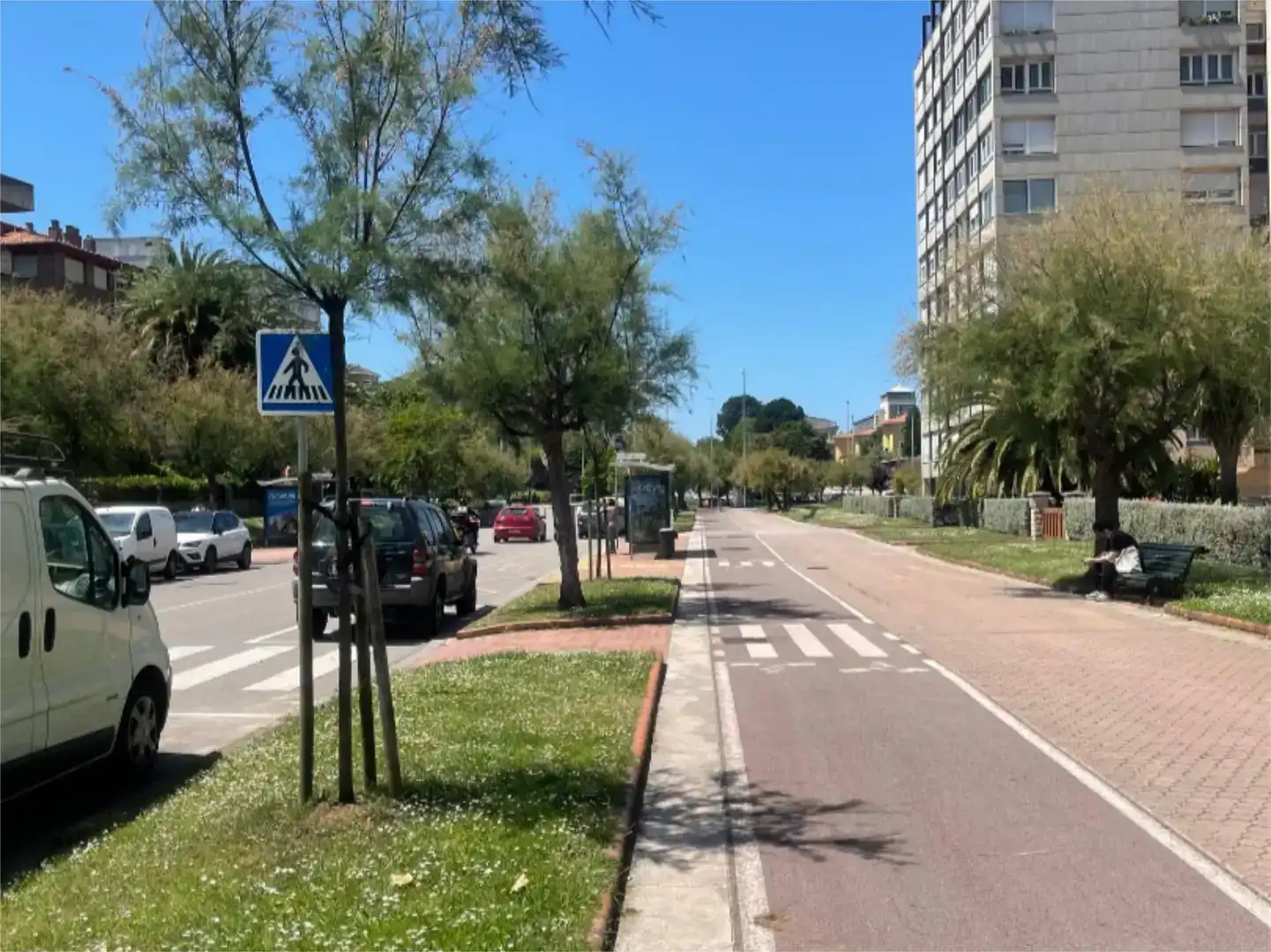 Vista exterior de Piso en venta en Santander