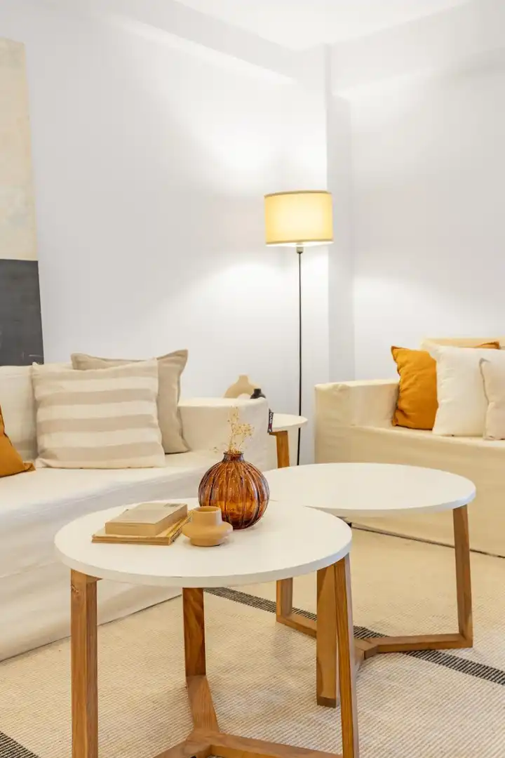 Living room of Flat for sale in Benifaió  with Parquet flooring and Balcony