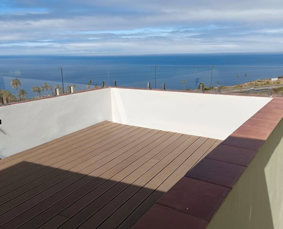Terrace of Flat to rent in La Victoria de Acentejo  with Furnished, Oven and Washing machine