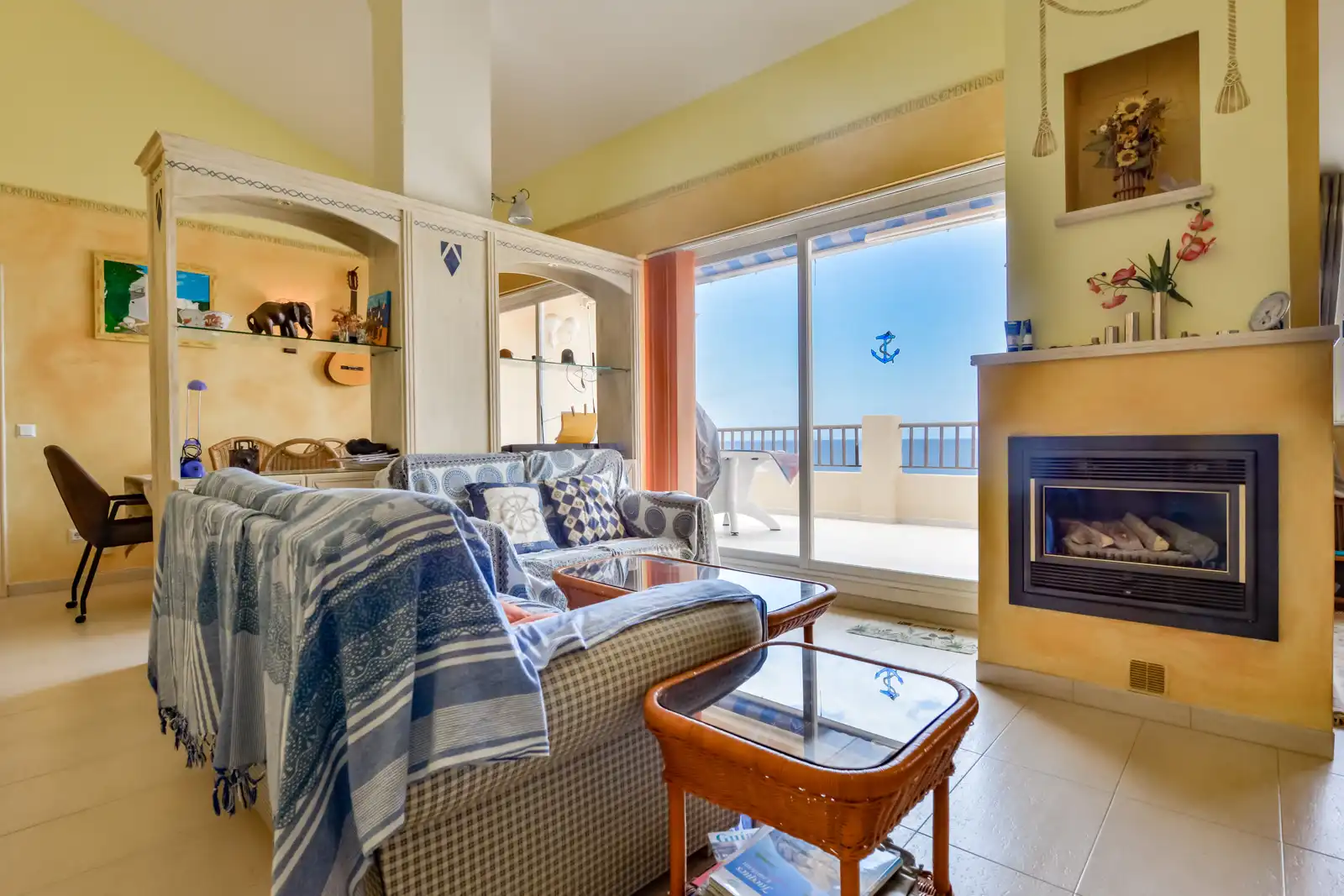 Sala d'estar de Àtic en venda en Altea amb Aire condicionat, Calefacció i Terrassa