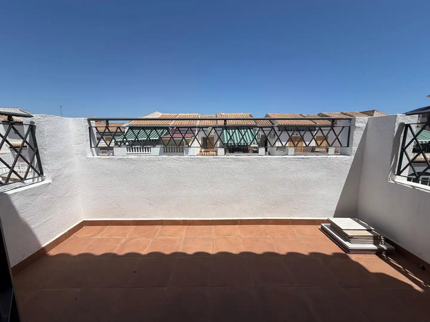 Terrace of Flat for sale in Torrevieja  with Air Conditioner, Terrace and Community pool