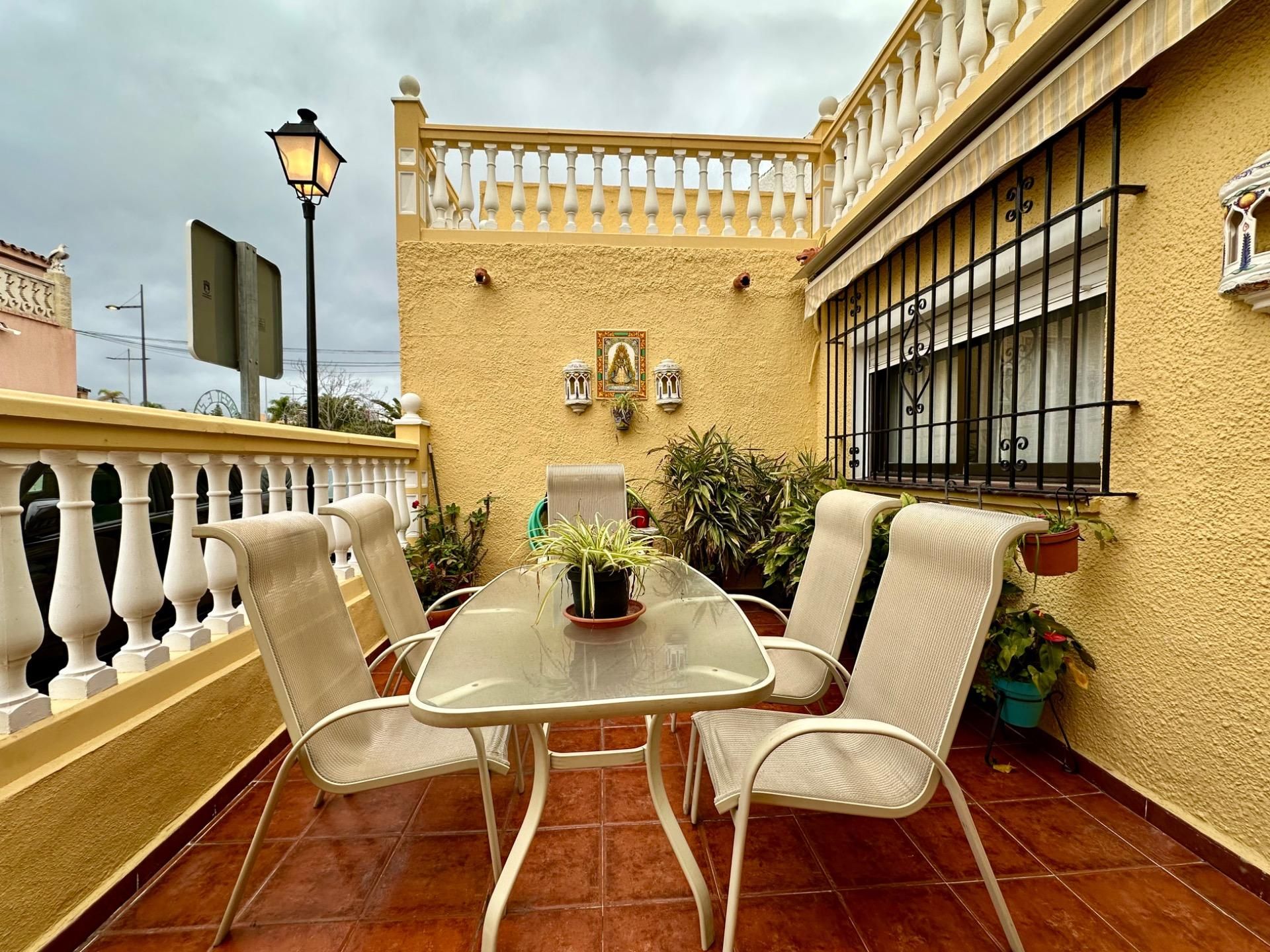 Terrace of Single-family semi-detached for sale in Marbella  with Air Conditioner, Terrace and Balcony
