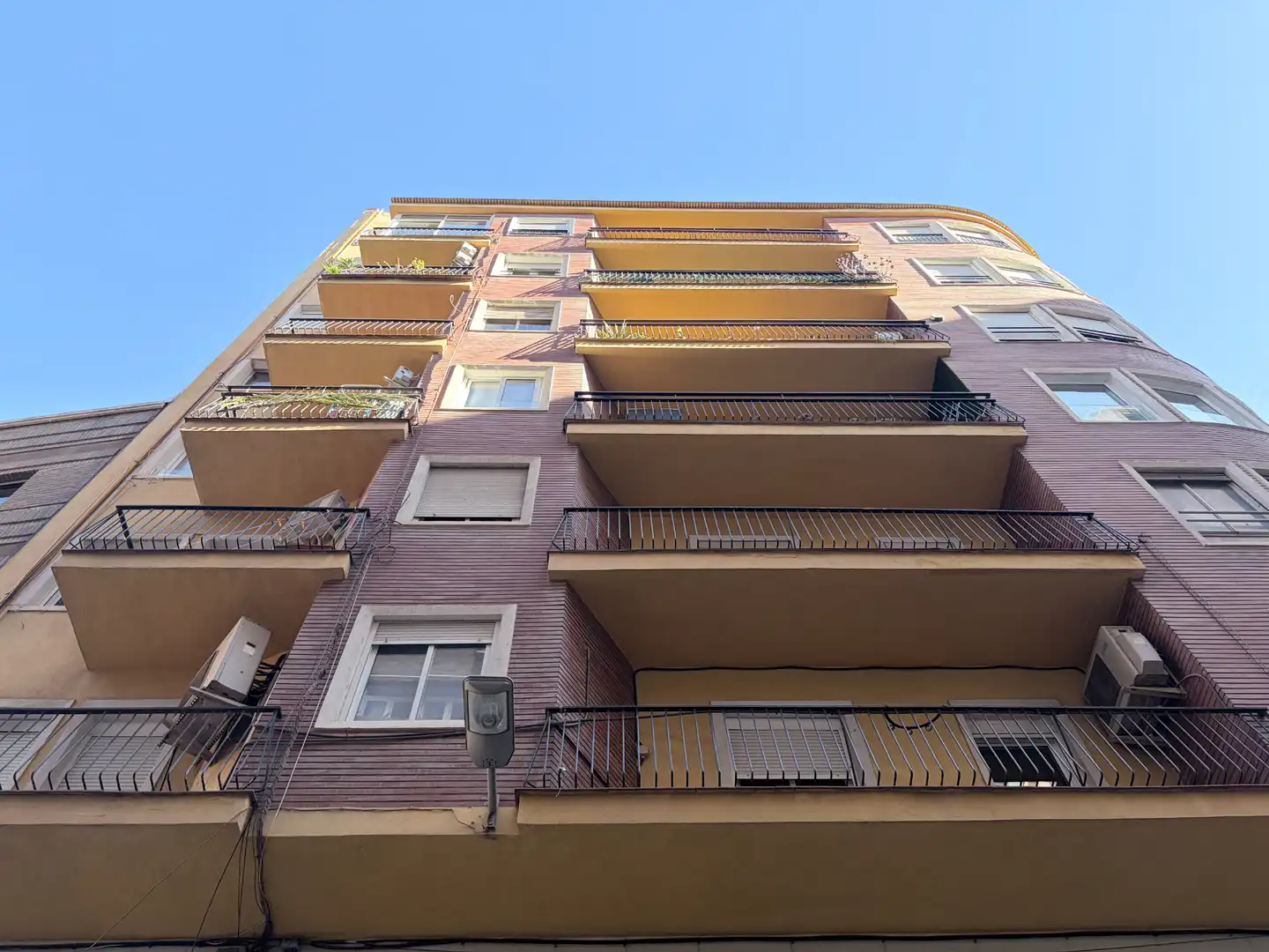 Vista exterior de Pis en venda en  Murcia Capital amb Parquet, Traster i Forn