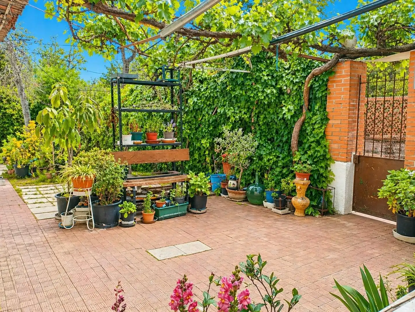 Terraza de Casa o chalet en venta en Pozuelo de Alarcón con Calefacción