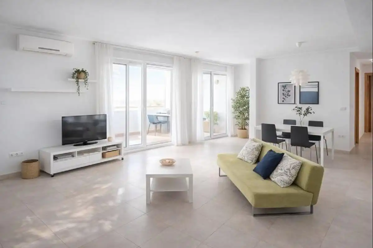 Living room of Apartments for sale in Torre-Pacheco  with Air Conditioner, Heating and Private garden