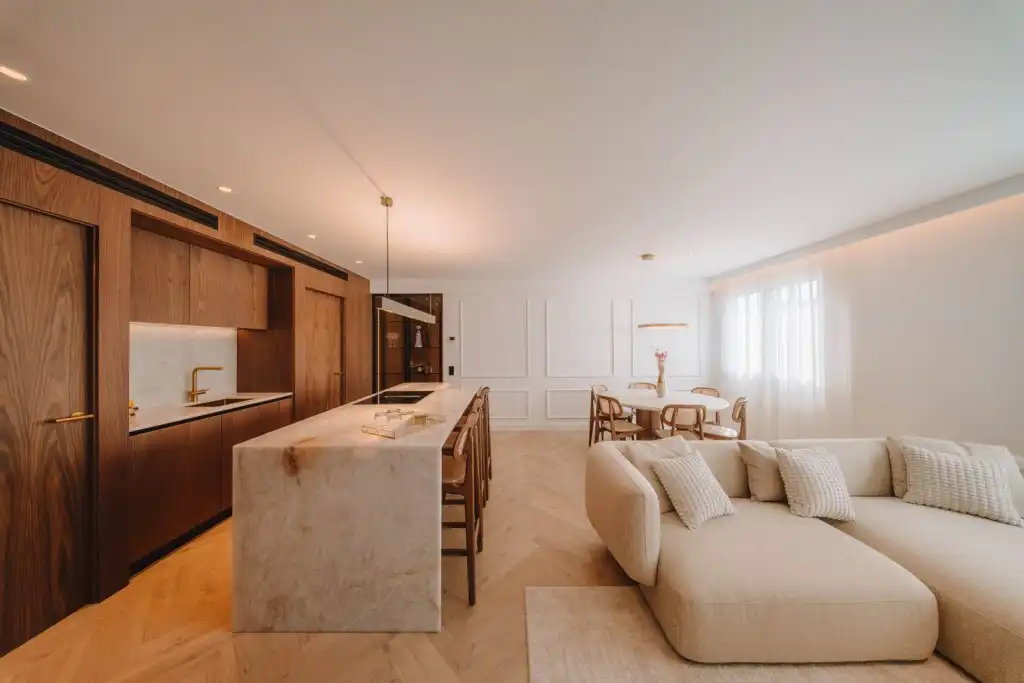 Wohnzimmer von Wohnungen zum Verkauf in  Palma de Mallorca mit Klimaanlage und Möbliert