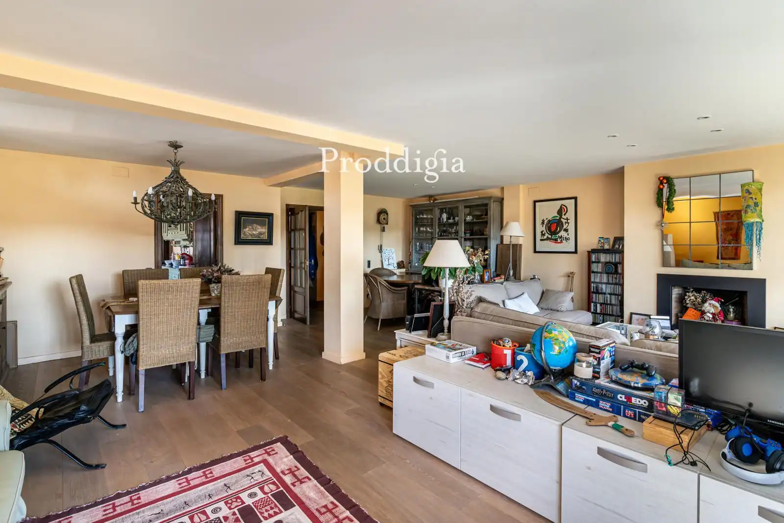 Living room of Duplexes for sale in Sant Cugat del Vallès  with Air Conditioner, Heating and Terrace