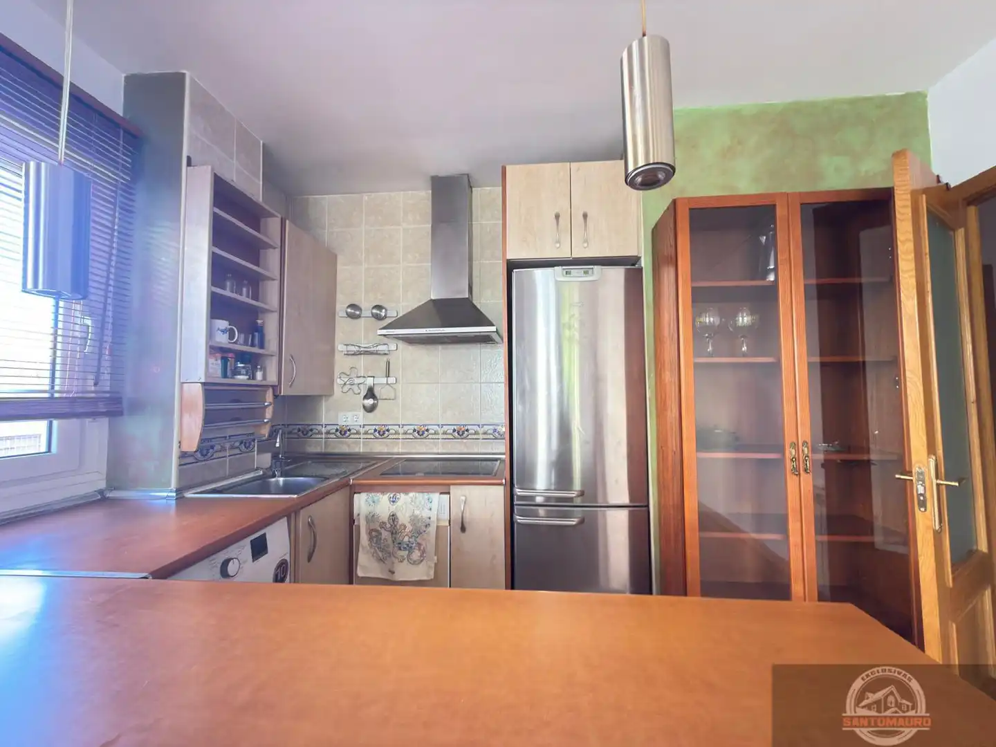 Kitchen of Flat for sale in Galapagar  with Heating, Parquet flooring and Terrace