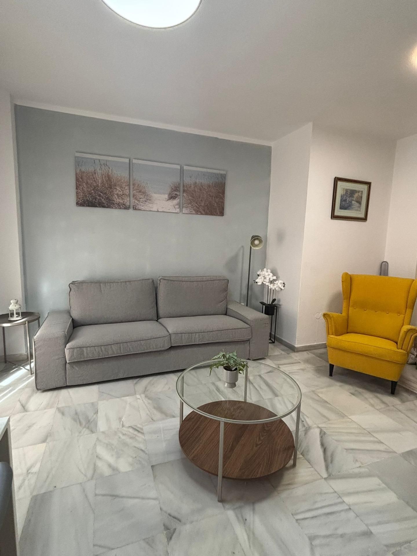 Living room of Flat to rent in Málaga Capital  with Balcony
