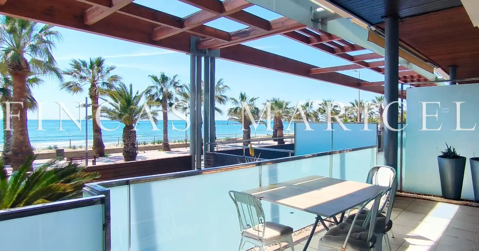 Terrace of Flat for sale in Cubelles  with Air Conditioner, Heating and Terrace
