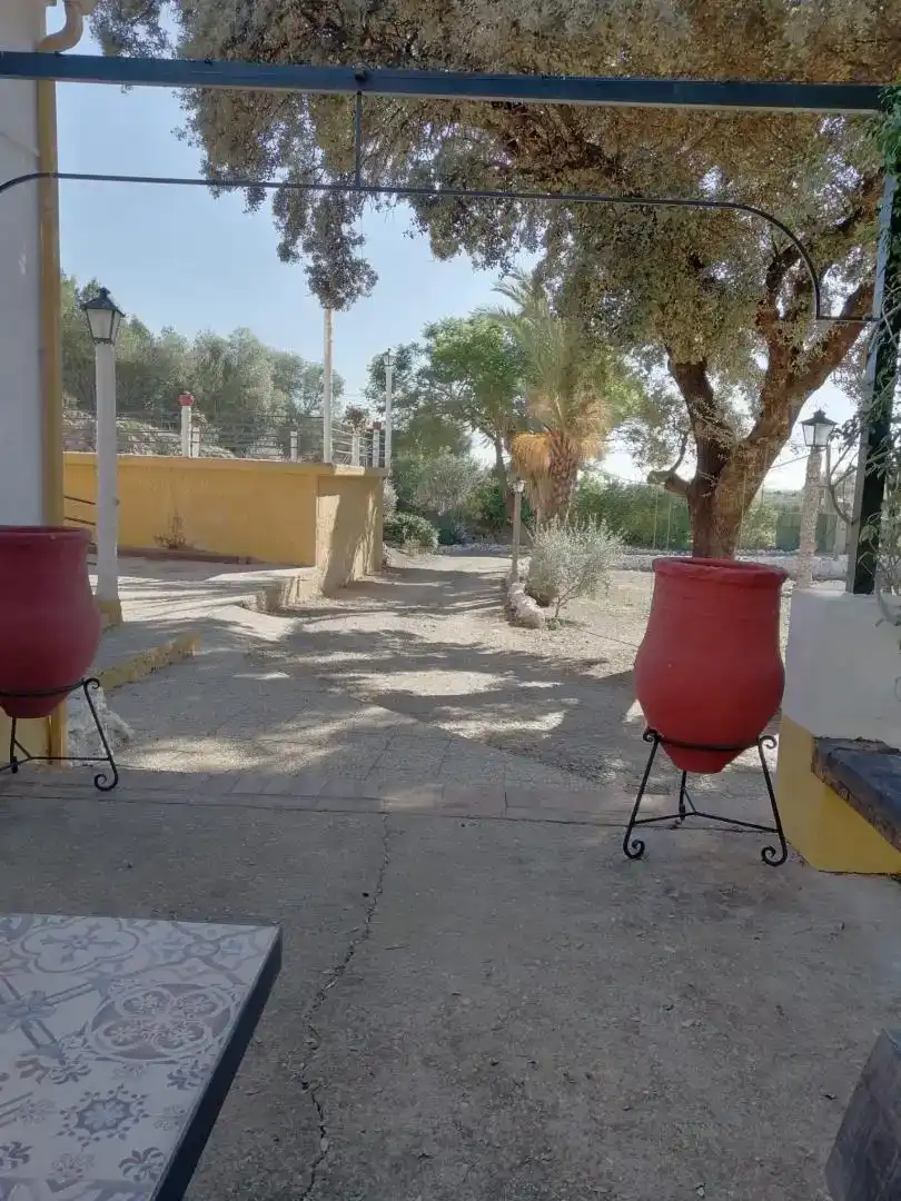 Terrassa de Finca rústica en venda en Lora del Río amb Aire condicionat i Piscina