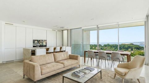 Ático de lujo con vistas al mar y terraza en la azotea en venta en Palma, Mallorca