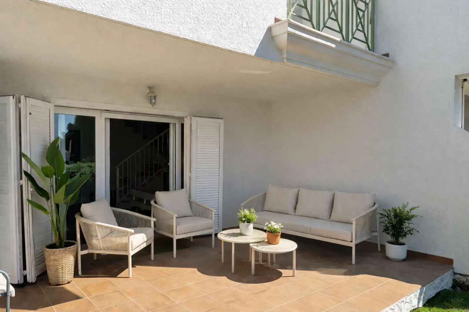 Terrassa de Apartament per a compartir en El Portil amb Aire condicionat, Calefacció i Terrassa