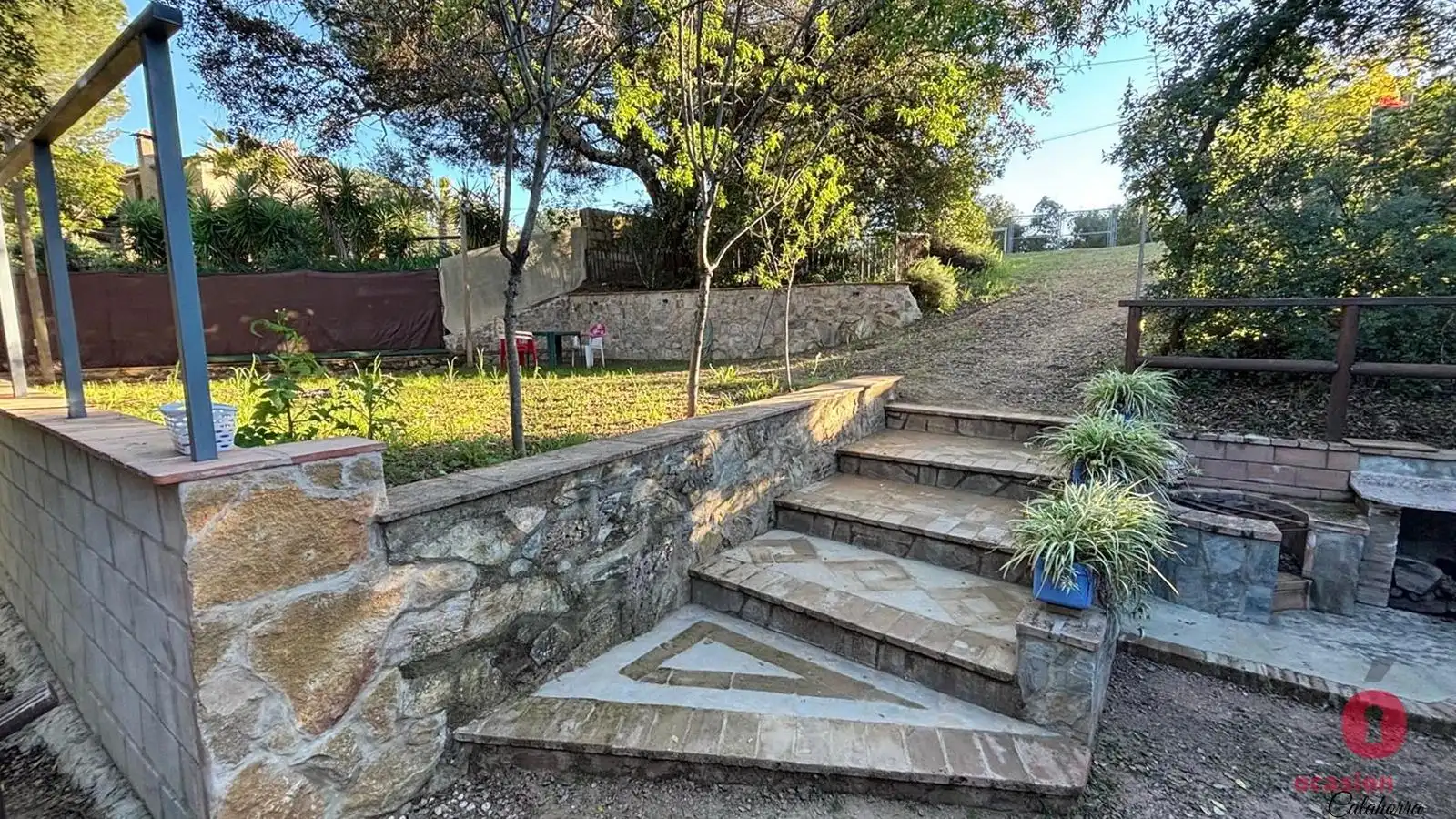 Terrasse von Country house zum Verkauf in Córdoba mit Klimaanlage, Privatgarten und Abstellraum