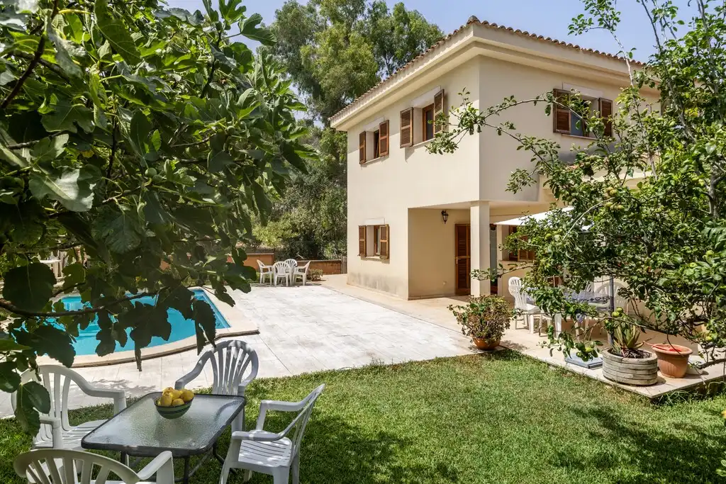 Jardí de Casa o xalet en venda en Alcúdia amb Jardí privat, Terrassa i Piscina