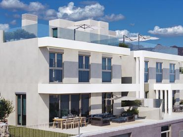 Casa aparellada amb piscina en venda a Mijas Golf