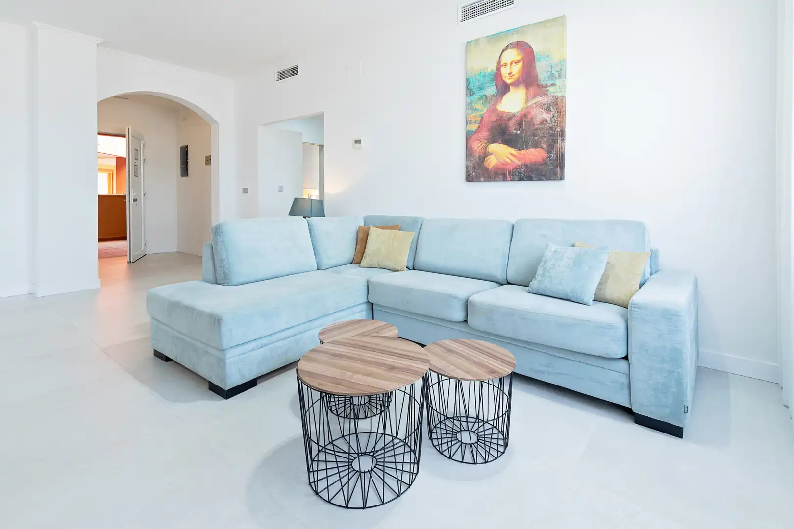 Sala de estar de Apartamento en venta en Islantilla con Aire acondicionado, Calefacción y Terraza