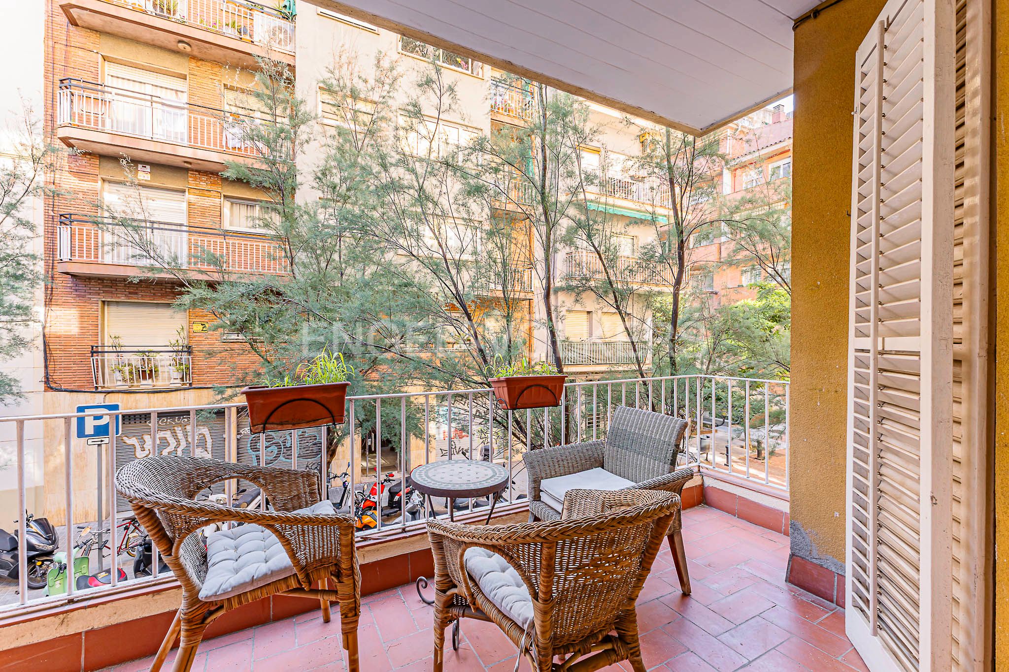 Terrassa de Apartament en venda en  Barcelona Capital amb Aire condicionat, Calefacció i Parquet