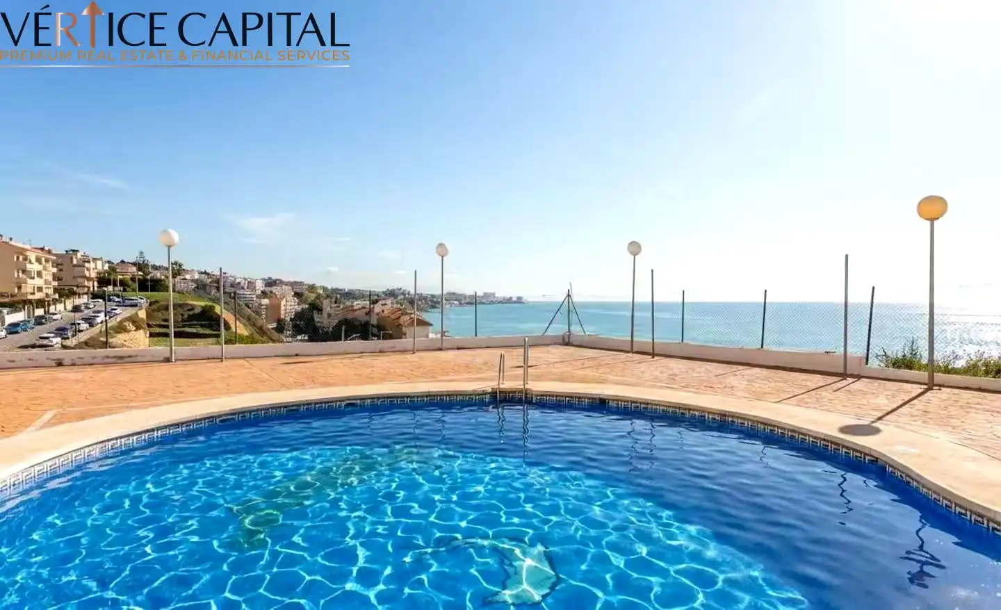 Piscina de Ático de alquiler en Fuengirola con Aire acondicionado, Calefacción y Terraza