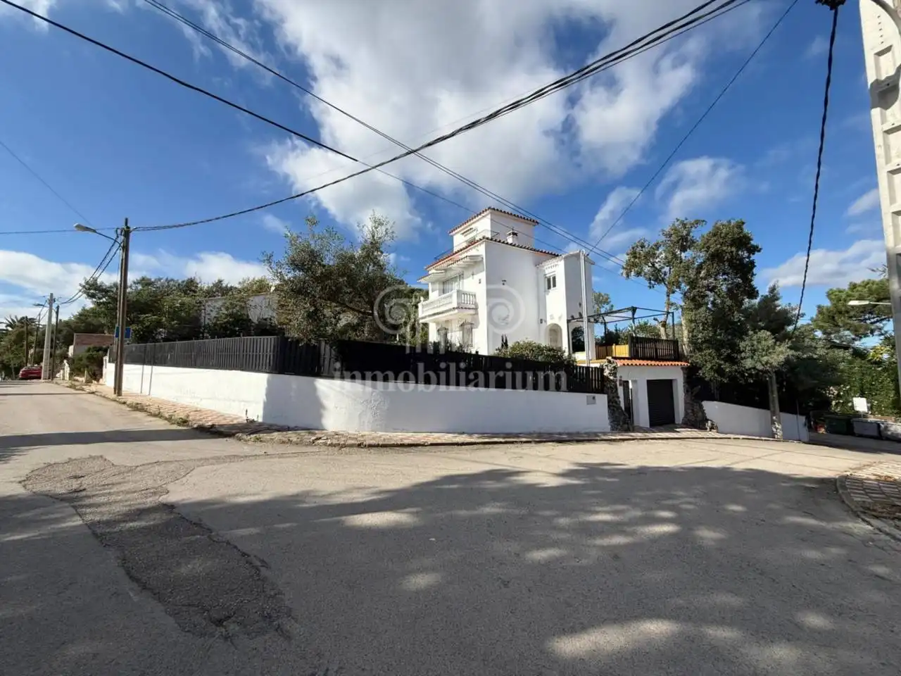 Vista exterior de Casa o chalet en venta en Lloret de Mar con Aire acondicionado, Jardín privado y Parquet
