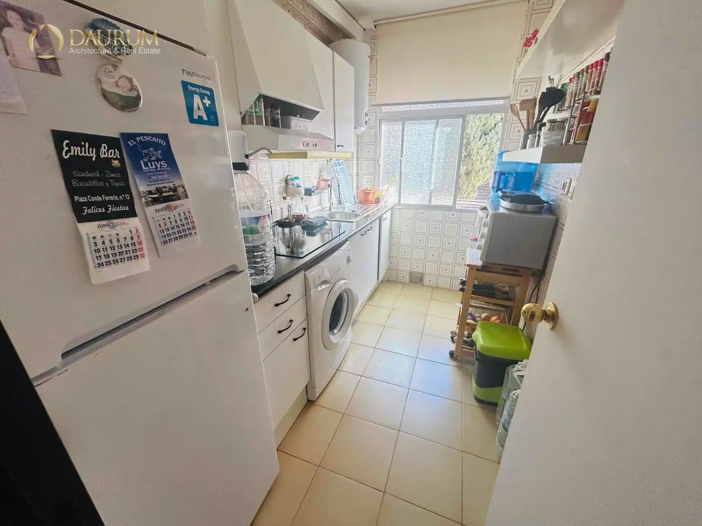 Kitchen of Flat for sale in Málaga  with Air Conditioner, Heating and Furnished