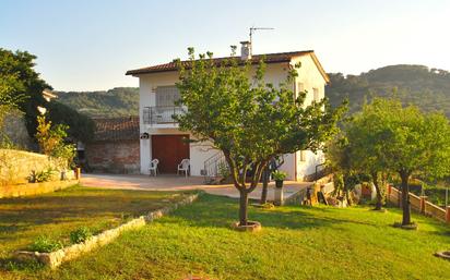 Jardí de Casa o xalet en venda en Vallromanes amb Terrassa i Balcó