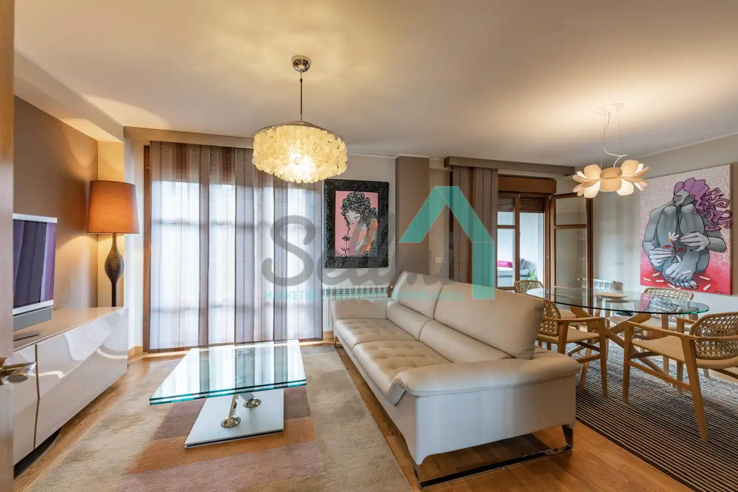 Living room of Detached homes for sale in Llanes  with Heating, Private garden and Terrace