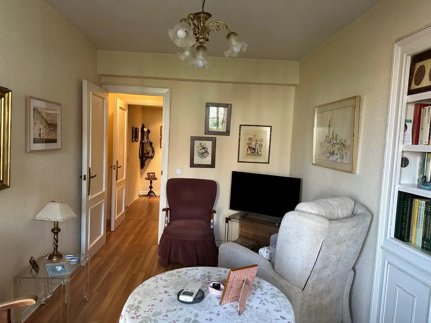 Wohnzimmer von Wohnung zum Verkauf in Ciudad Real mit Klimaanlage, Heizung und Terrasse
