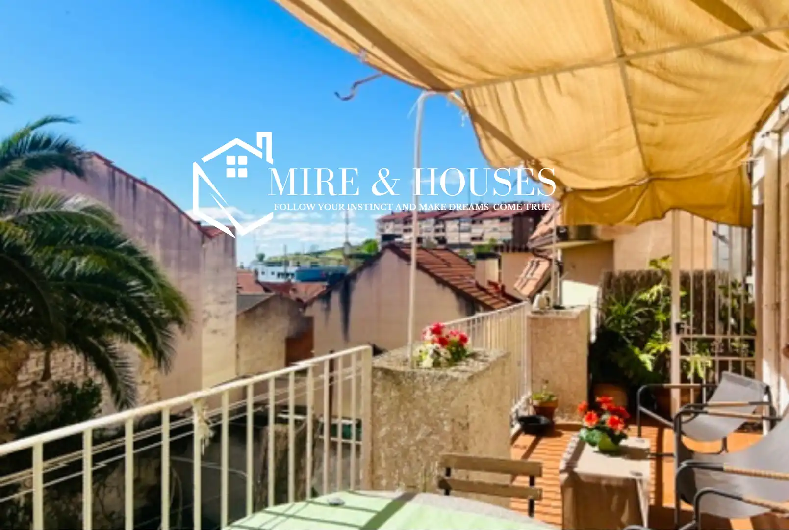 Terraza de Casa adosada en venta en El Molar (Madrid) con Calefacción, Jardín privado y Terraza