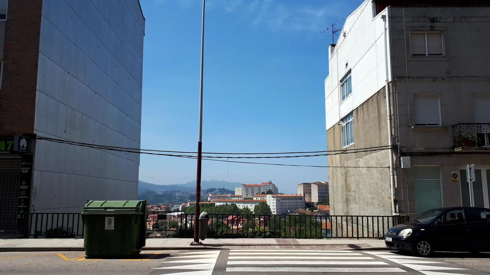 Vista exterior de Terreno industrial en venta en Vigo 