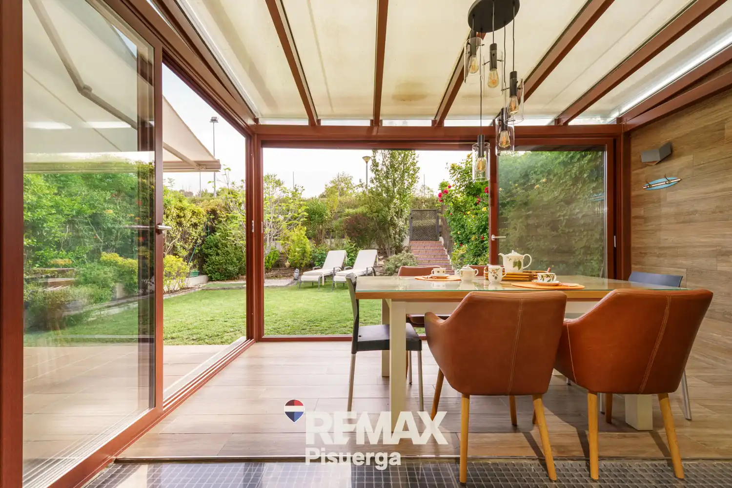 Terraza de Casa o chalet en venta en Valladolid con Aire acondicionado, Jardín privado y Terraza