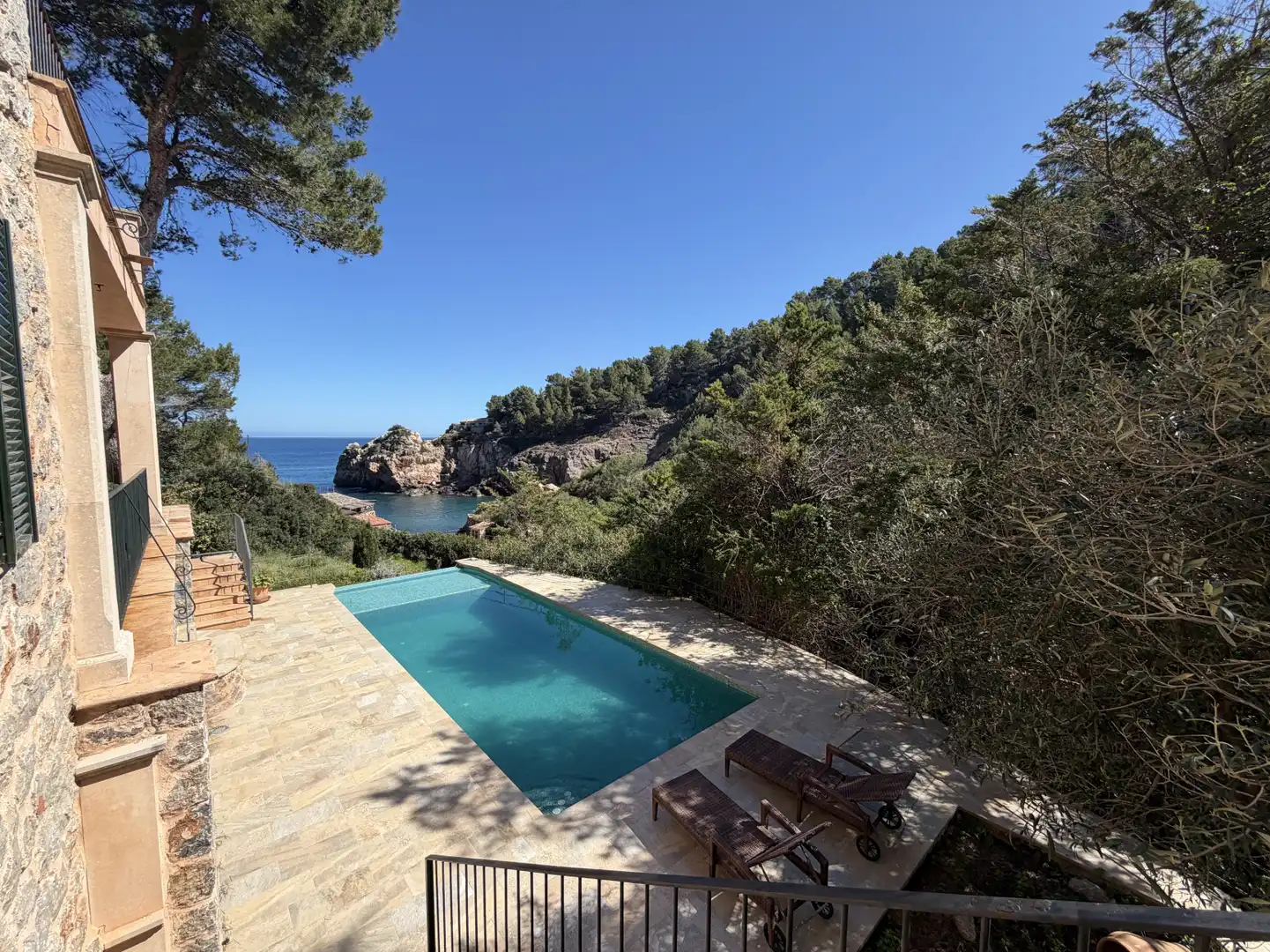 Piscina de Casa o chalet de alquiler en Deià con Aire acondicionado, Calefacción y Jardín privado