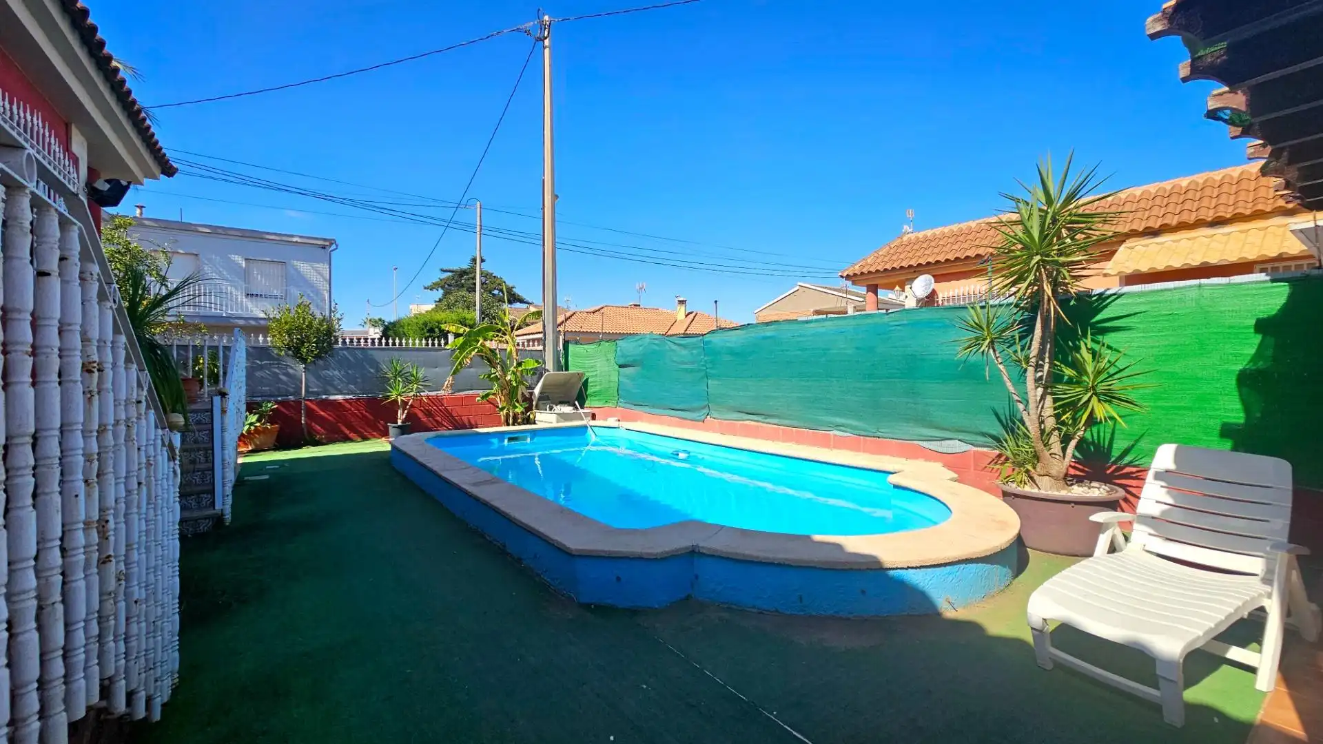 Piscina de Casa o chalet en venta en Cartagena con Aire acondicionado, Jardín privado y Piscina