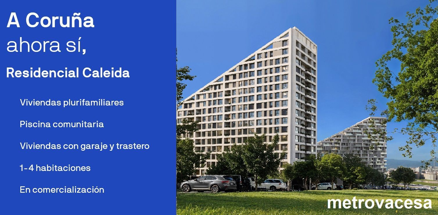 Vista exterior de Pis en venda en A Coruña Capital  amb Calefacció, Terrassa i Traster