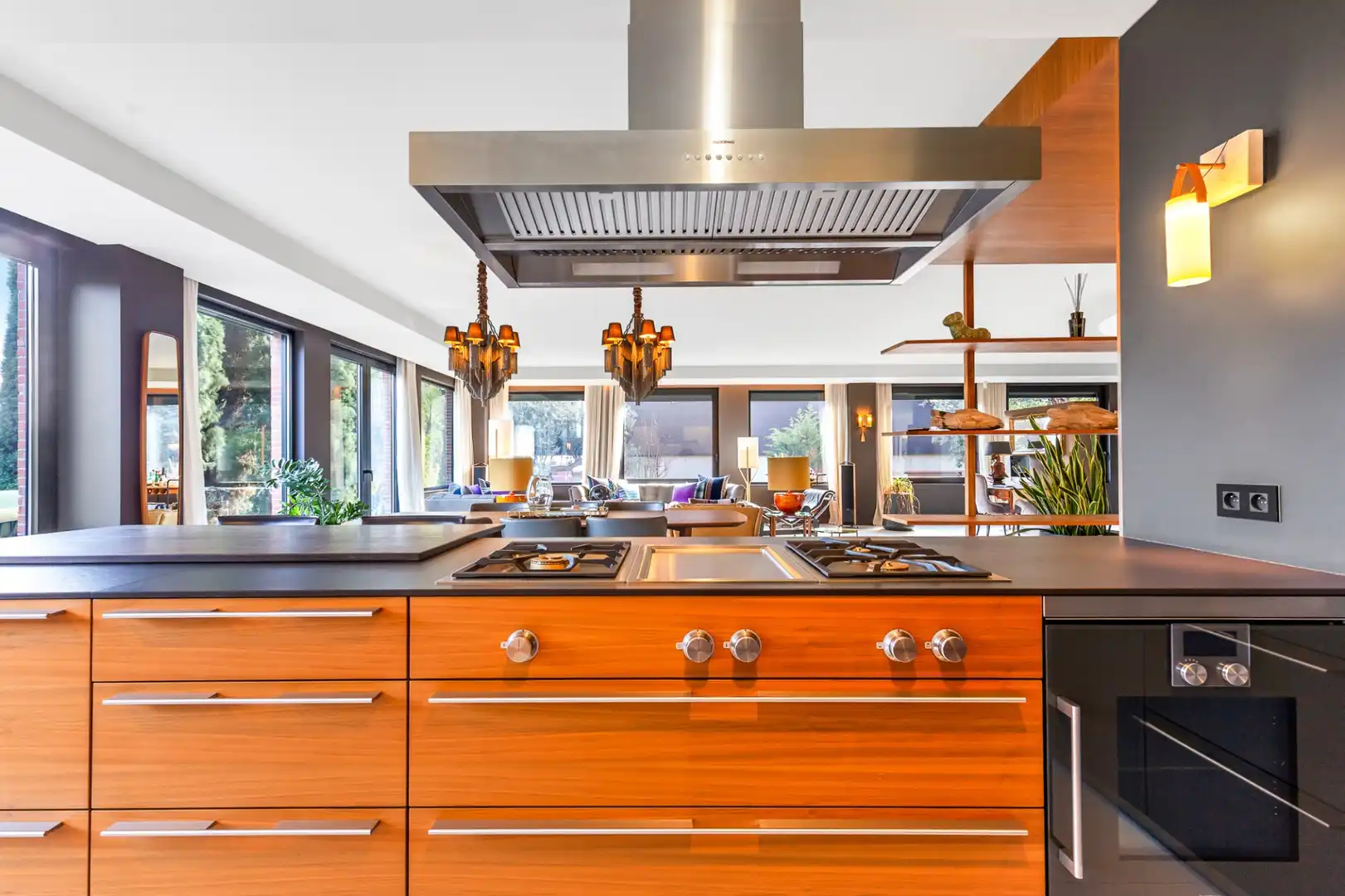 Cocina de Casa o chalet en venta en Esplugues de Llobregat con Aire acondicionado, Calefacción y Terraza