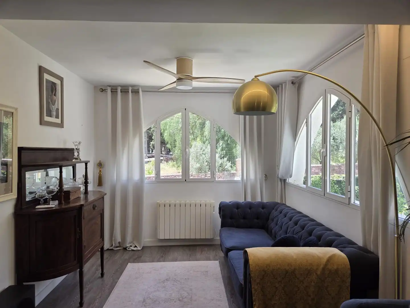 Sala d'estar de Casa o xalet en venda en Náquera amb Aire condicionat, Calefacció i Jardí privat