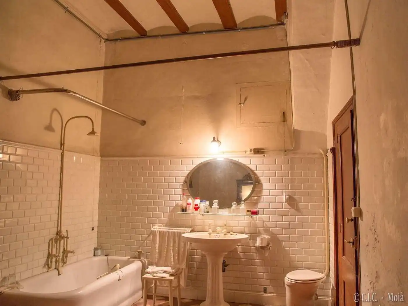 Bathroom of Houses for sale in Castellterçol  with Storage room, Swimming Pool and Furnished