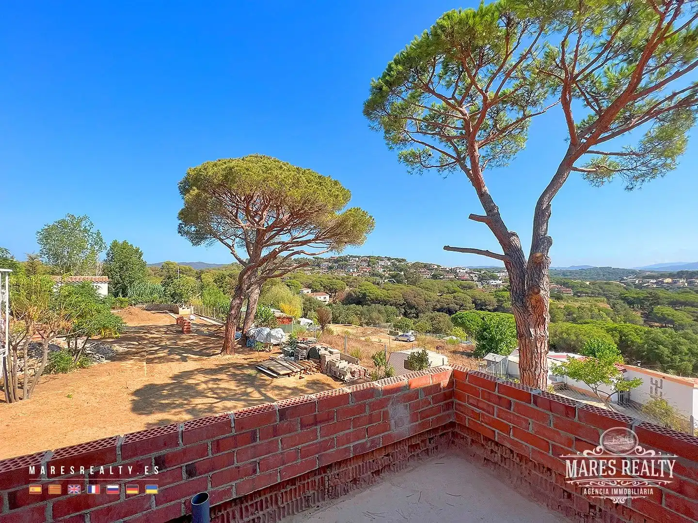 Vista exterior de Casa o chalet en venta en Blanes con Terraza