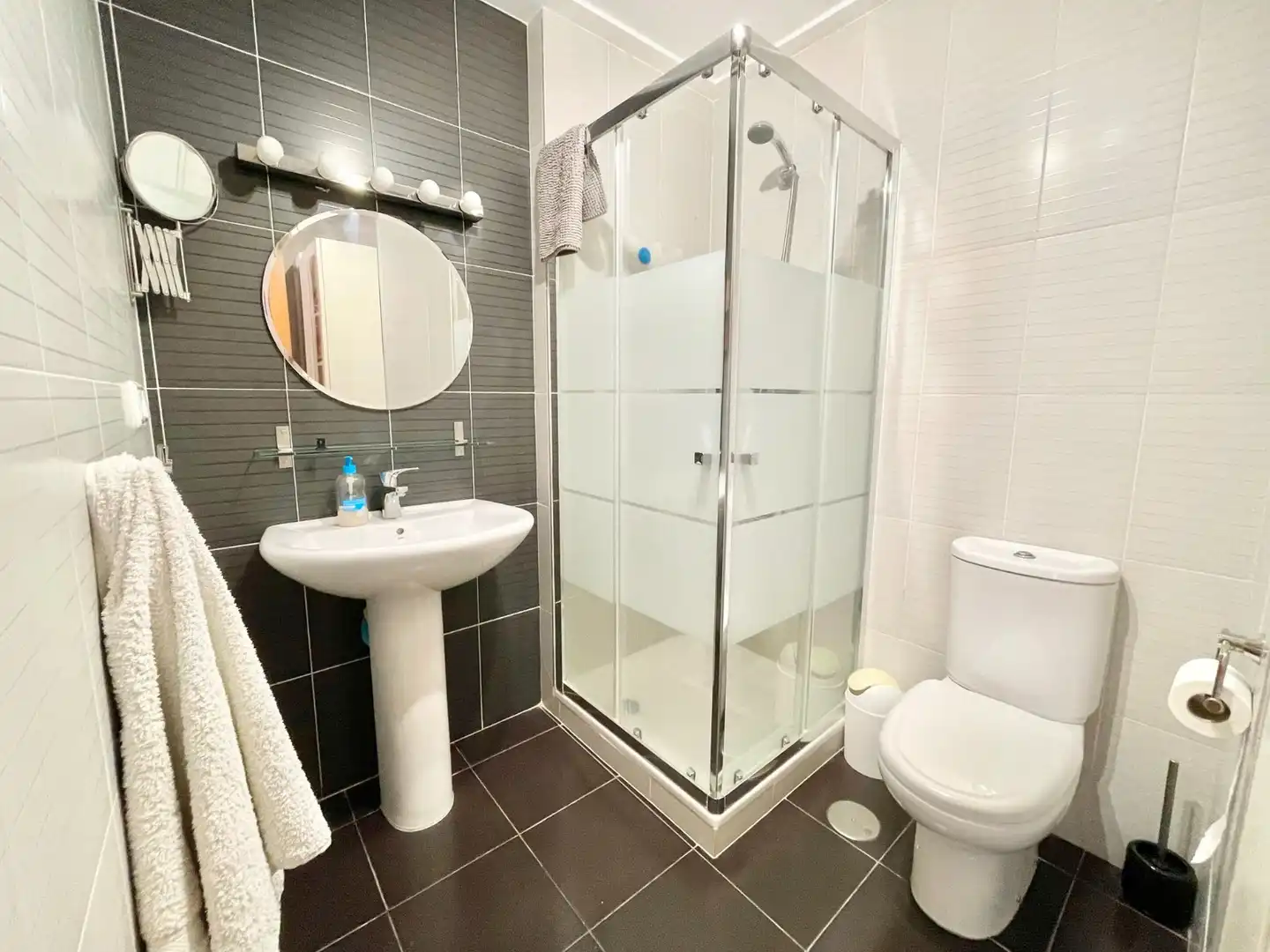 Badezimmer von Wohnungen zur Miete in Murcia mit Heizung, Terrasse und Schwimmbad