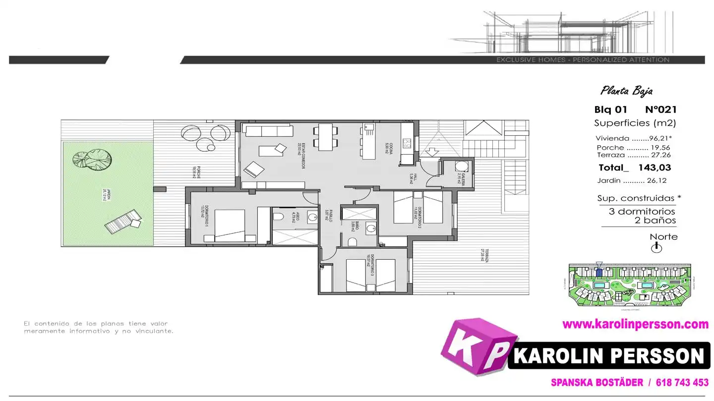Ático con terraza en venta en Plaça el Xiprer, imagen 48
