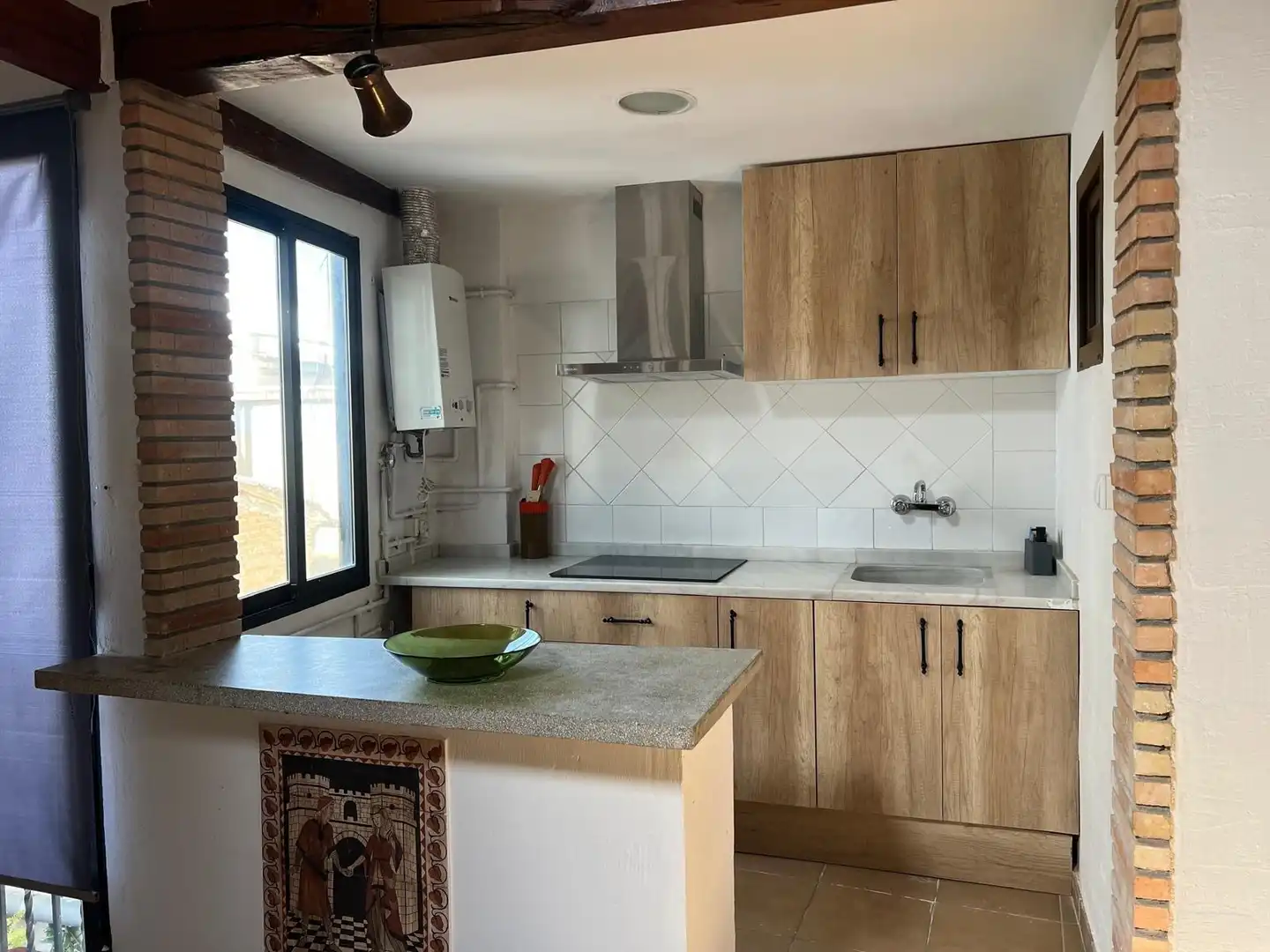 Cuina de Casa o xalet en venda en Ontinyent amb Aire condicionat i Balcó