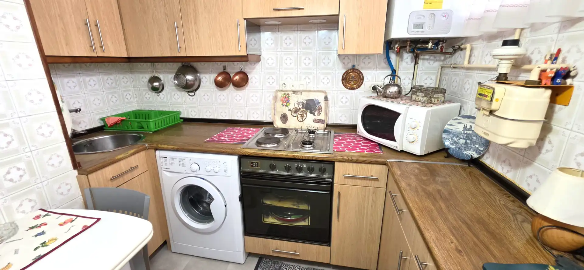 Cocina de Dúplex en venta en Bilbao  con Calefacción, Amueblado y Horno