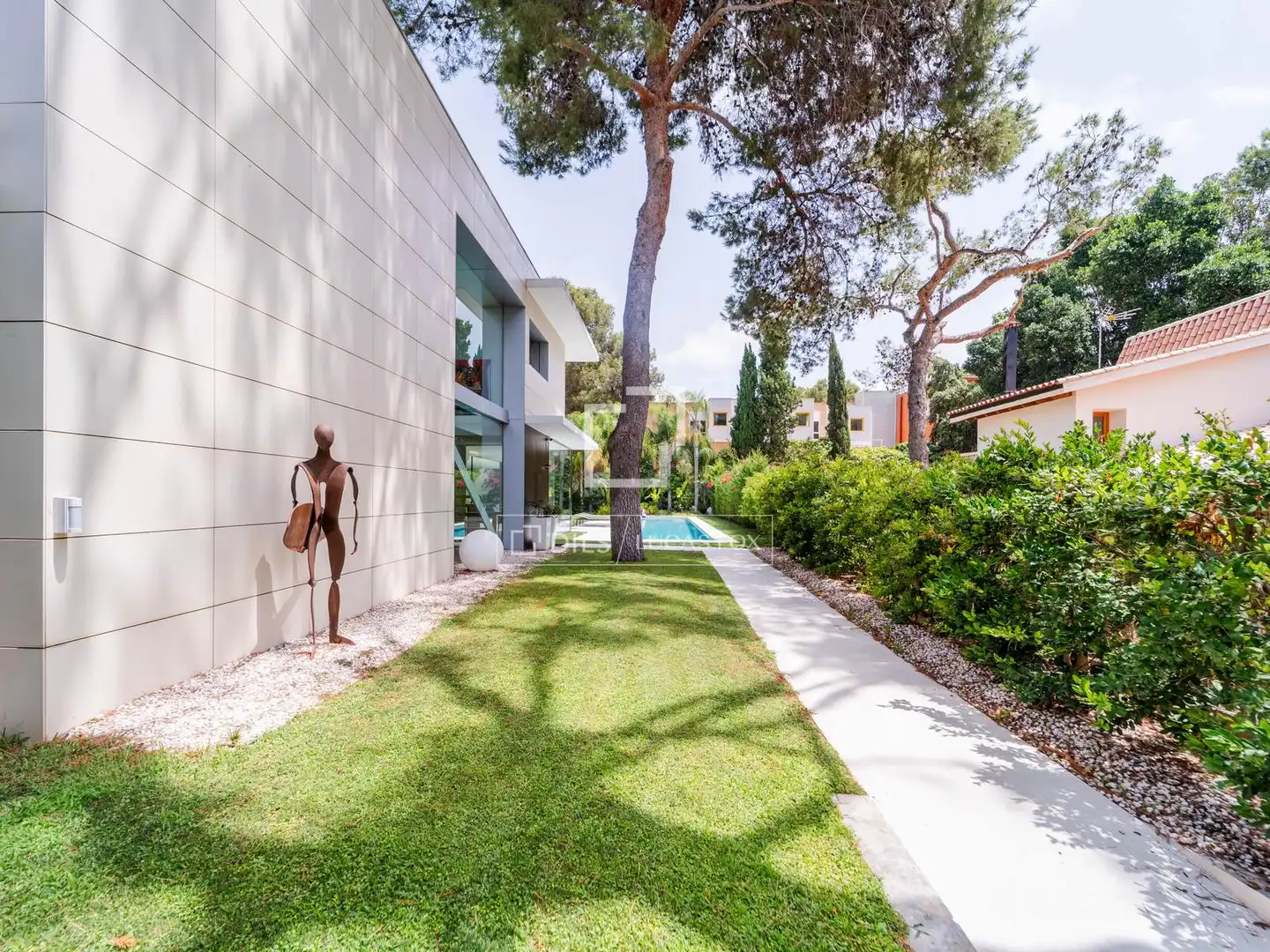 Jardín de Casa o chalet en venta en Godella con Aire acondicionado, Calefacción y Jardín privado