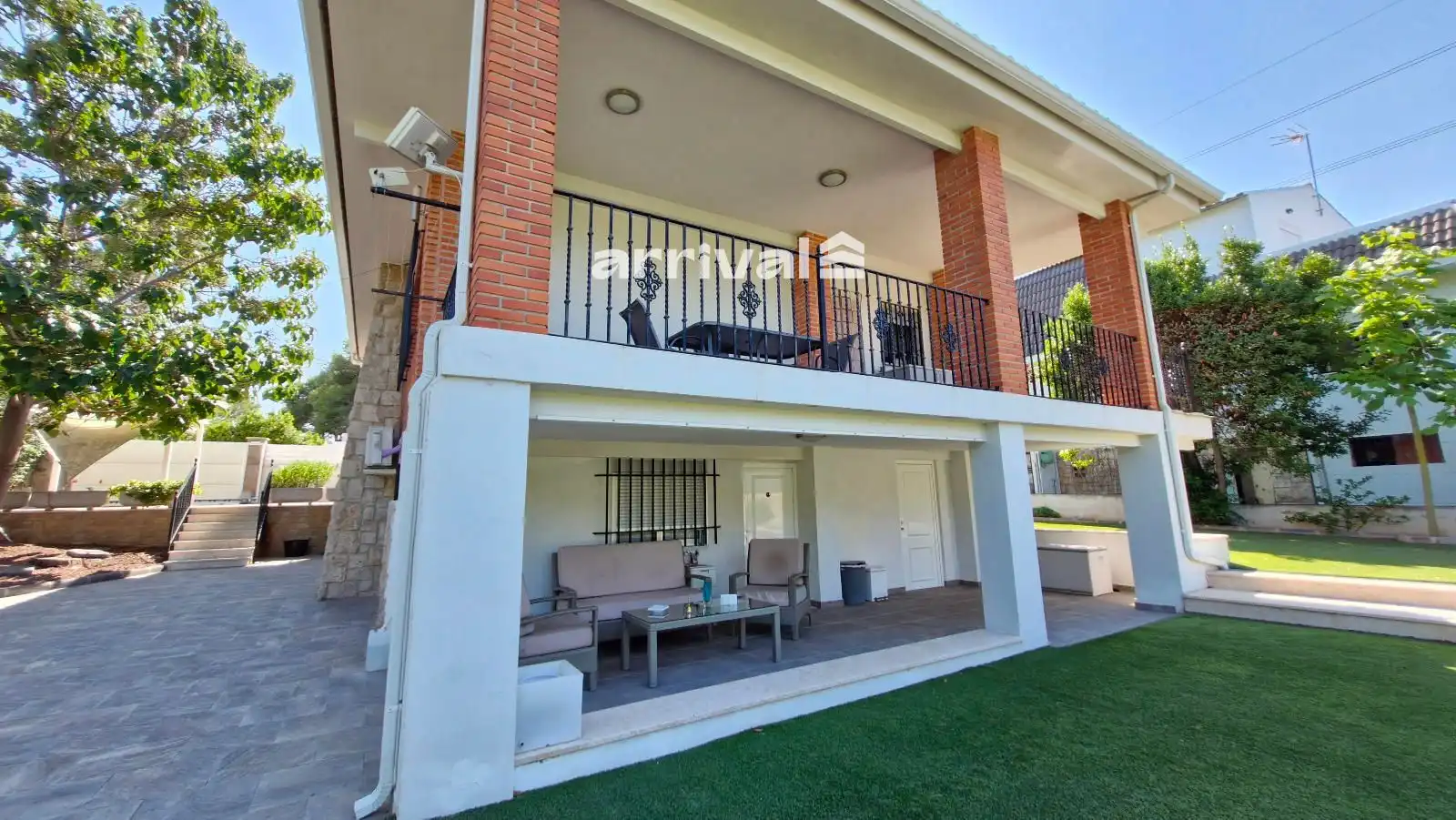 Terraza de Casa o chalet en venta en Paterna con Aire acondicionado, Jardín privado y Terraza