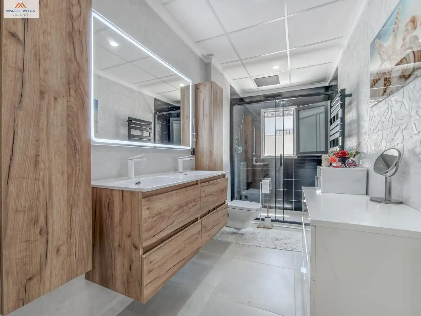 Baño de Casa o chalet en venta en San Fulgencio con Aire acondicionado, Jardín privado y Piscina